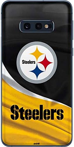 Skinit Decal Phone Skin Compatible with Samsung Galaxy S10e - Officially Licensed NFL Pittsburgh Steelers Design
