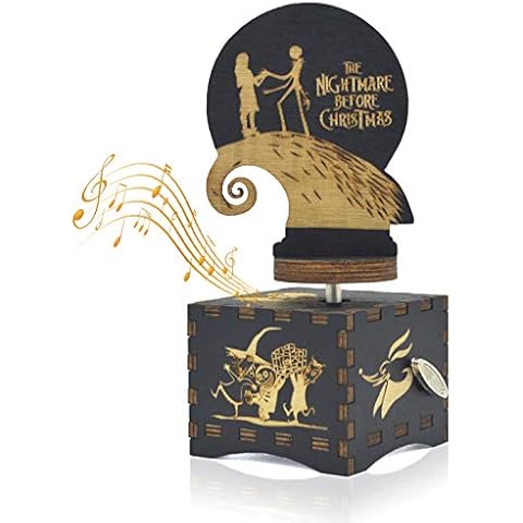 Music Box Before Christmas, Rotatable Music Box, Christmas Party/Room Decorations (TNBC) Cover
