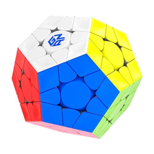 Image of GAN Megaminx V2 Magnetic Speed Cube | MagLev, 160-Point Ball-Core & Frosted Grey Finish | Omnidirectional Auto-Alignment 15 & 36 Customization Settings