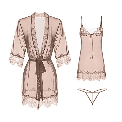 Lingerie babydoll et chemise de nuit en satin doux pour un pyjama confortable de mariée