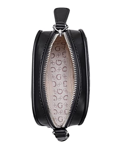 Mini Bolsa Ledger, Guess, Feminino, Preto, Un