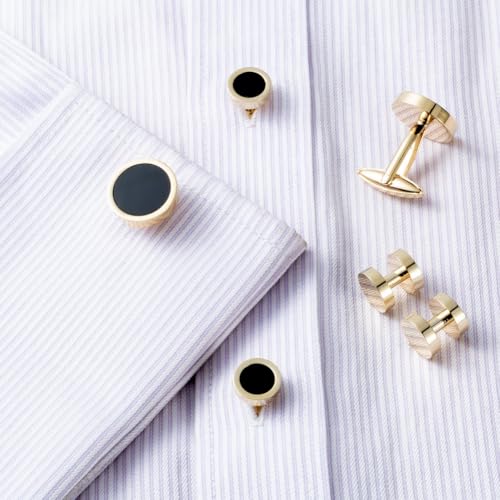 Set de Mancuernillas y Gemelos para Hombre miniatura 3