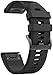 NotoCity Bracelet Fenix 5 Anti-Transpirer à Bandes à Ajustement Rapide 22 mm de Largeur Compatible Garmin Fenix 5/Fenix 5 Plus/Forerunner 935/Approach S60/Quatix 5(Noir)