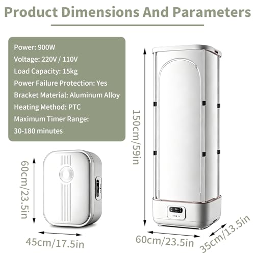 Portable Steam Drying Smart Machine vertical steam iron folded state