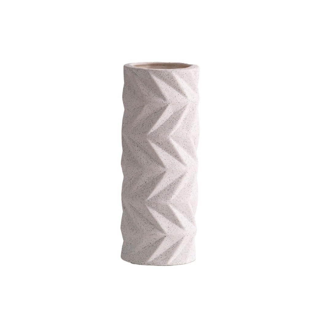Vase Simplicity Ceramic Dried Flowers Living Room Flower Arrangement Ornaments Vase Dining Table Coffee Table Flower Ware Ceramic Vase(B)