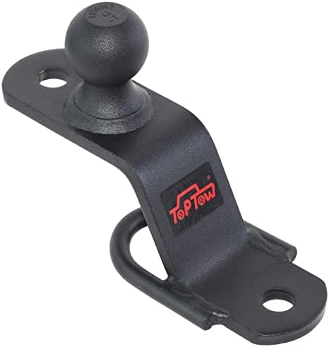 TOPTOW ATV/UTV Hitch Adapter 64008, 2 inch Ball, Bolt-on