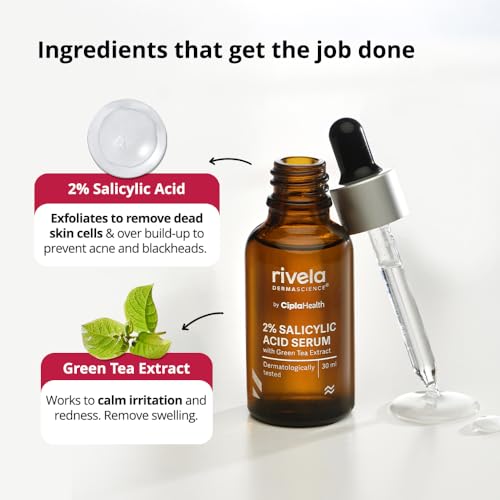 Image of Rivela Dermascience 2% Salicylic acid face serum - 30ml