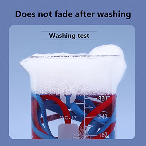 Supaper Oval Shoes Laces Half Round 1/4" Athletic Shoelaces For Sport, Running Shoes, 2Pair #TOP5