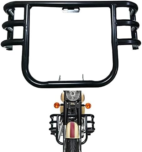 RV Airfly Leg Guard Crash Guard for Bullet Classic Standard Electra Thunderbird (AIRFLY Black for Classic Standard Electra Thunderbird (NOT for Reborn & Meteor))