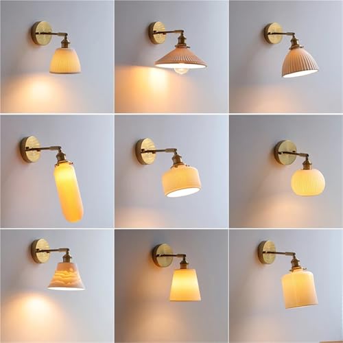Aplique de pared interior con interruptor para iluminación de cocina y dormitorio 3