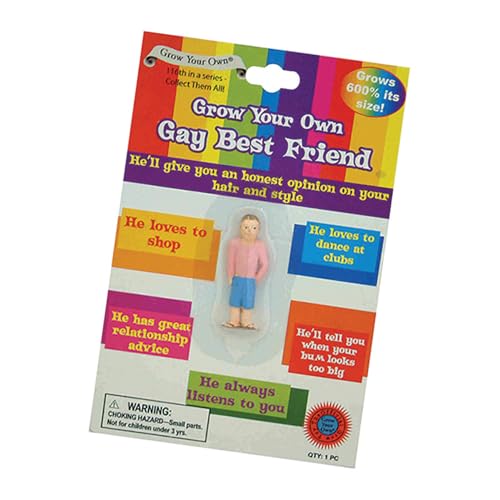 Diabolical DP0372 Grow A Gay Best Friend - Funny Secret Santa Gifts for Gay Men Joke Gifts for Women Gay Pride Gifts