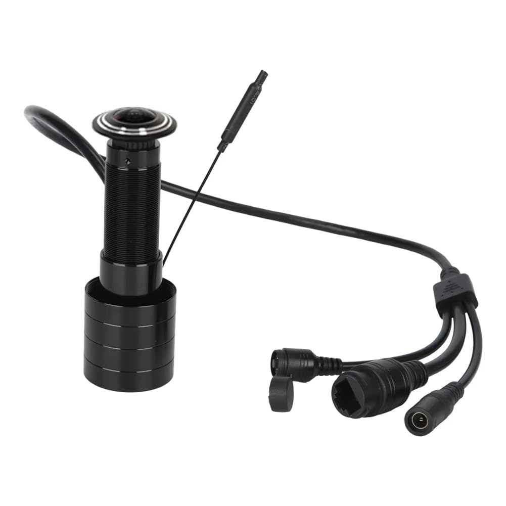 IP POE 5MP Door Eye Camera Mini Peephole Lens Motion Detection Video Eye Viewer Intercom Home Security Surveillance Cam