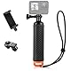 ShipeeKin Schwimmer Handgriff Action Cam Unterwasser Handgriff Einbeinstativ Floating Hand Grip Tauchen Stock mit Schraubenadapter für Handys, alle Gopro Serien Kameras, Fusion, Insta360, SJCAM usw.