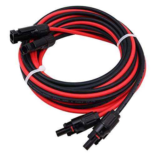 Câble d'extension solaire 4mm2 de 5m pour maximiser le rendement de vos panneaux