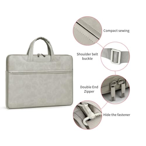KCA_S3 Dark Grey Laptop Shoulder Bag 15-16 Inch ONLY MacBook Pro 15 16 Air 15 M2 Dell XPS 15 G15 Gaming HP ProBook 450 Lenovo ThinkPad E15 T15 ASUS TUF Gaming A15 Acer Nitro 5 Business Professional - image 3