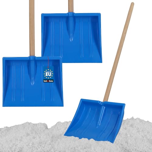KOTARBAU® 2er Set Schneeschaufel für Kinder - 25 x 20 cm -...