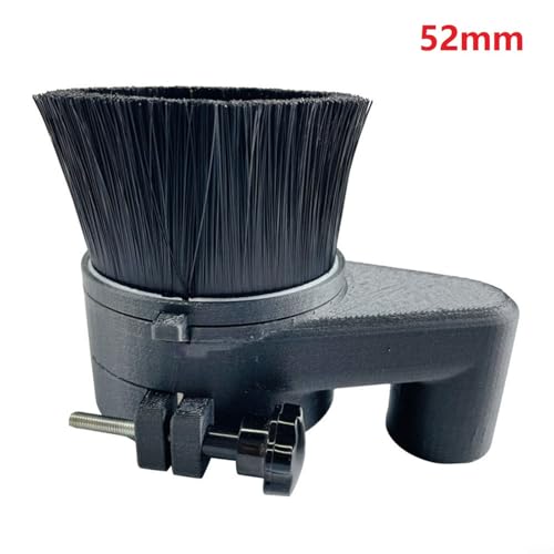 Colector de polvo para router 3018Pro con cepillo de husillo CNC de 52 mm 5