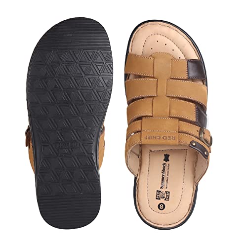 Image of Red Chief Genuine Leather Formal Slip-On Slipper for Men | RC3679