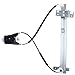 A-Premium Manual Window Regulator Compatible with Jeep TJ Wrangler 1997-2006 Front Passenger Side