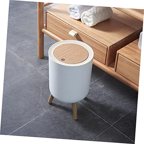 Papelera alta elegante Holibanna para hogar y oficina miniatura 6