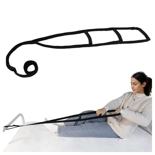 Leetye Mei Bed Ladder Assist with 3 Handles, Bed Rope Ladder Beds Rails Assist Pull Up and Sit Up Helper for Elderly Senior, Injury Recovery Patient, Safety Bedside Hand Grips with Handle Adjustable.