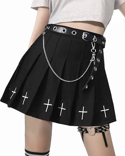 Amazon.com: XKBHYD A-Line Mini Tennis Skirt Goth Clothes