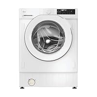 Hoover, H-Wash 400 Integrated Washing Machine, 9 Kg Wash Capacity, 1600 RPM, A-30 percent Rated, hOn App Connectivity, Steam Care Pro Cycle, White, 60x53x82 cm - BH4S69M6D9J-80