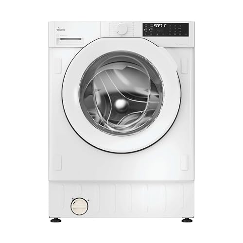 Hoover, H-Wash 400 Integrated Washing Machine, 9 Kg Wash Capacity, 1600 RPM, A-30 percent Rated, hOn App Connectivity, Steam Care Pro Cycle, White, 60x53x82 cm - BH4S69M6D9J-80