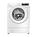 Price comparison product image Hoover, H-Wash 400 Integrated Washing Machine, 9 Kg Wash Capacity, 1600 RPM, A-30 percent Rated, hOn App Connectivity, Steam Care Pro Cycle, White, 60x53x82 cm - BH4S69M6D9J-80