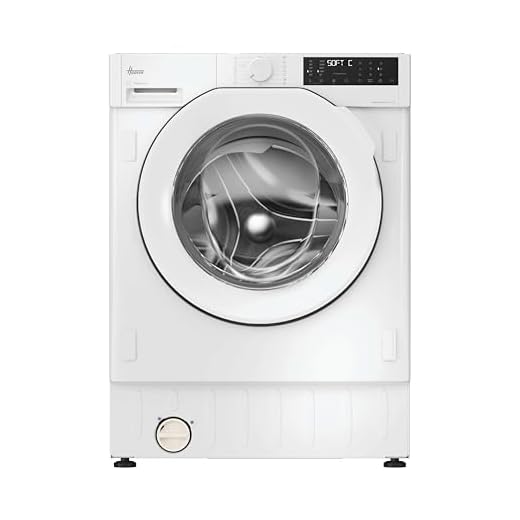 Hoover, H-Wash 400 Integrated Washing Machine, 9 Kg Wash Capacity, 1600 RPM, A-30 percent Rated, hOn App Connectivity, Steam Care Pro Cycle, White, 60x53x82 cm - BH4S69M6D9J-80