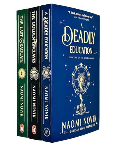 Scholomance Series 3 Books Collection Set By Naomi Novik(A Deadly Education, The Last Graduate, The Golden Enclaves)