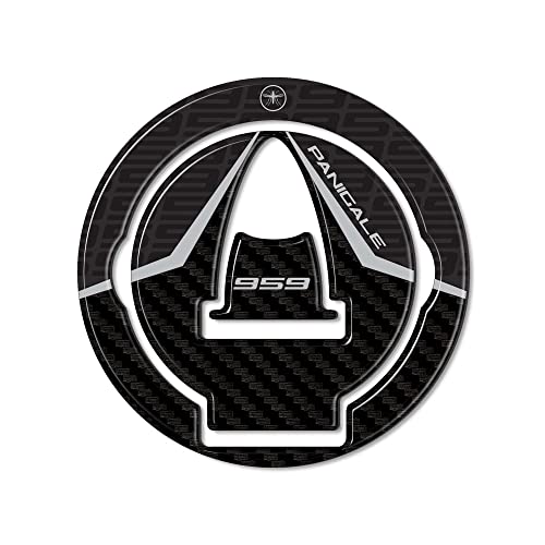 Labelbike - 3D Aufkleber Motorrad Tankdeckelschutz kompatibel mit Ducati Panigale 959 2016-2019