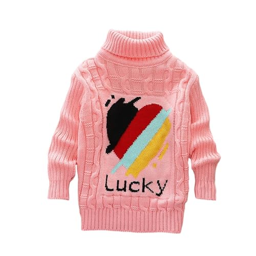 Boys Girls Turtleneck Sweaters Soft Warm Children's Sweater