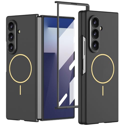 Coque Z Fold 7 fine noire idéale pour les réunions et trajets en voiture