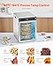 VEVOR Rotary Food Dehydrator Machine, 12 Stainless Steel Trays, 800W Electric Food Dryer with Adjustable Temperature & 24-Hour Timer, Dehydrator for Jerky, Meat, Fruit, Vegetables, Herbs, Dog Treats