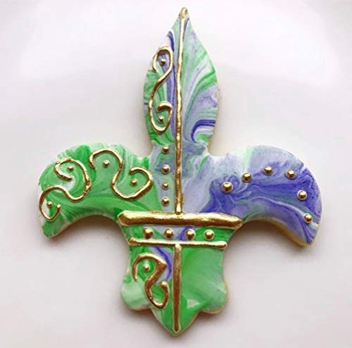 Cortador de biscoito Ann Clark Fleur de Lis, 12 cm
