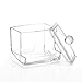 Produktbild Makeup Organizer Wattestäbchen Box Acryl Wattestäbchen Aufbewahrungsbox Cosmetic Organizer Box Home Desktop Transparen Halter (Color : Transparent)