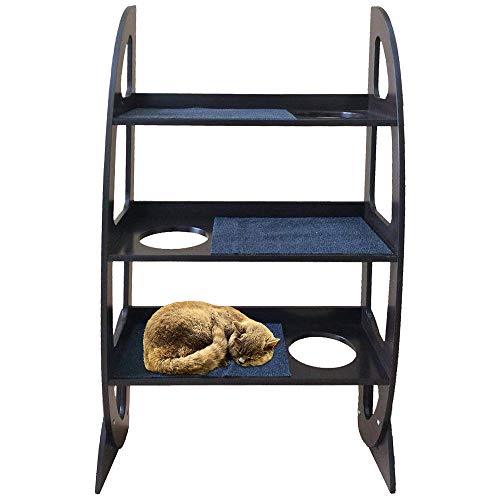 Penn-Plax Cat Walk Contemporáneo 2-en-1 para Gatos miniatura 6