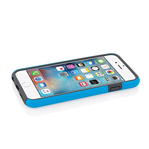 Iphone 6S Case, Incipio Dualpro Case [Shock Absorbing] Cover Fits Both Apple Iphone 6, Iphone 6S - Cyan/Gray #TOP3