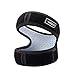 HUEGLO Elastische Patella Kniebandage Damen Sport Knieschoner Knieorthese Männer Neopren Kniestütze mit Klettverschluss für Laufen Basketball Fitness und Sehnenentzündung,12''-17''