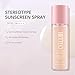 SPF Setting Spray for Face & Body - Sheer Sunscreen Mist SPF 50, Makeup-Friendly Setting Mist with Hydrating Glow, Reef-Safe & Non-Greasy for Beach, Wedding, Daily Wear (2)