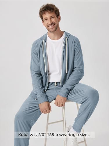 Image of ODODOS Men's Performance Joggers - Ultra Soft odSTRATUM Tech Sweatpants with Adjustable Waist and Secure Pockets