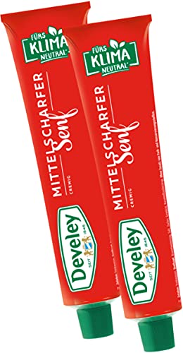 Develey Mostaza picante media 2x200 ml, Develey / Alemania