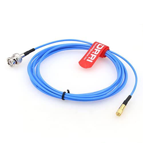 DRRI BNC Male to 10-32 UNF Microdot Male Acceleration Sensor Vibration Sensor Test Cable, BNC-M5, 1M / 39inch