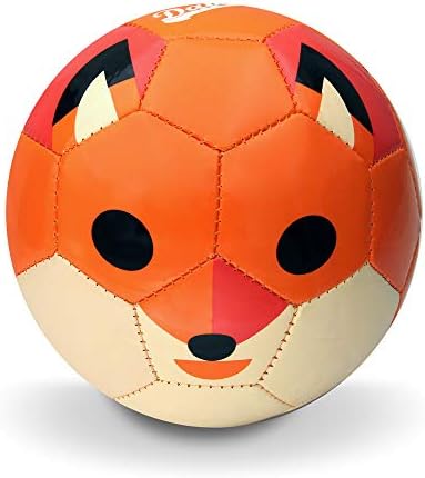 Daball Kid and Toddler Soccer Ball - Size 1 and Size 3, Pump and Gift Box Included (Size 3, Terry, The Fox)