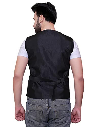 Image of Click One Waistcoat Black Design Men