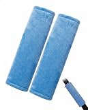 YIPFEN 2 pcs Voiture Protège Ceinture de Sécurité Coussin Coussin Ceinture de Sécurité Amo...
