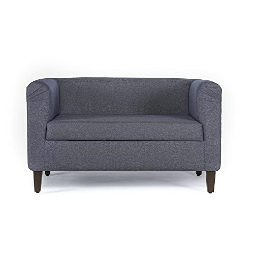 Image of Wakefit Sofa Set | 3 Year Warranty | Sofa 6 Seater, 6 Seater Sofa for Living Room, Wooden Sofa Set, Sofa Set 3+2+1 Seater - Miami(Omega : Blue)