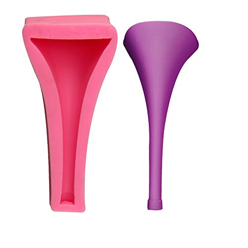 Clest F&H Lady Shoe High Heel 3D Silicone Mold Fondant Cake Mould for Wedding Cake Decoration Baking Tool