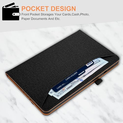 Vakarey for Honor Pad X9a Case With Hand Strap,Cover for Honor Pad X9a 11.5 Inch Tablet Case,Black - Image 2